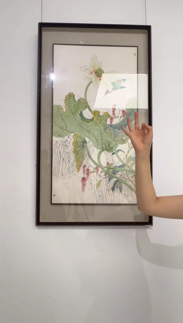 国画邹训精-4.8平尺-国画作品-HLyz