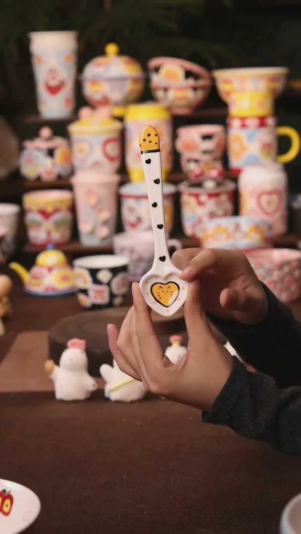 杯子景德镇原创手作陶瓷