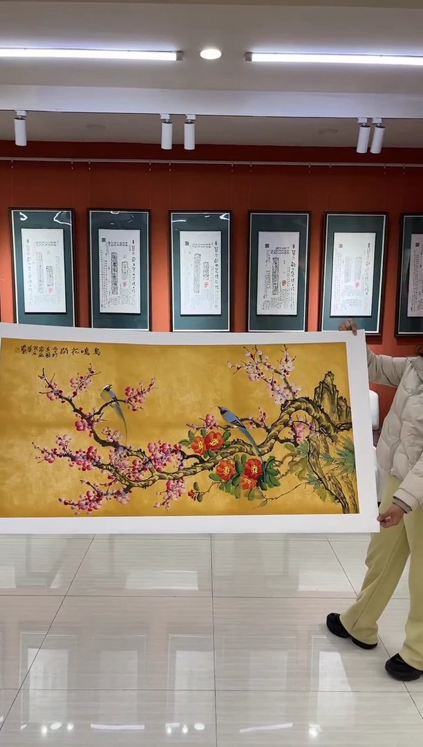 【闪购商品】国画郑乐华绘画手绘作品13-13