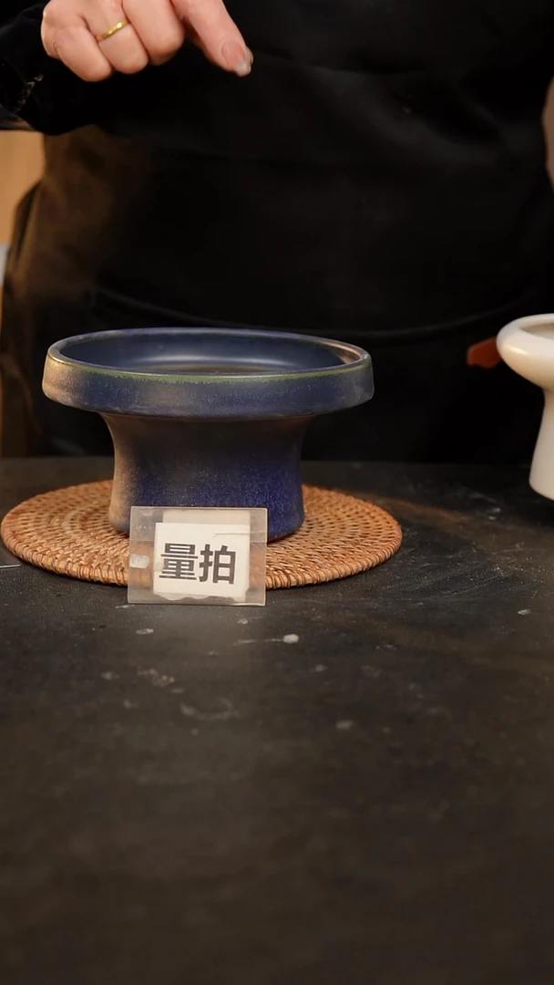 【闪购商品】瓷片泥泥手工花盆口15高9