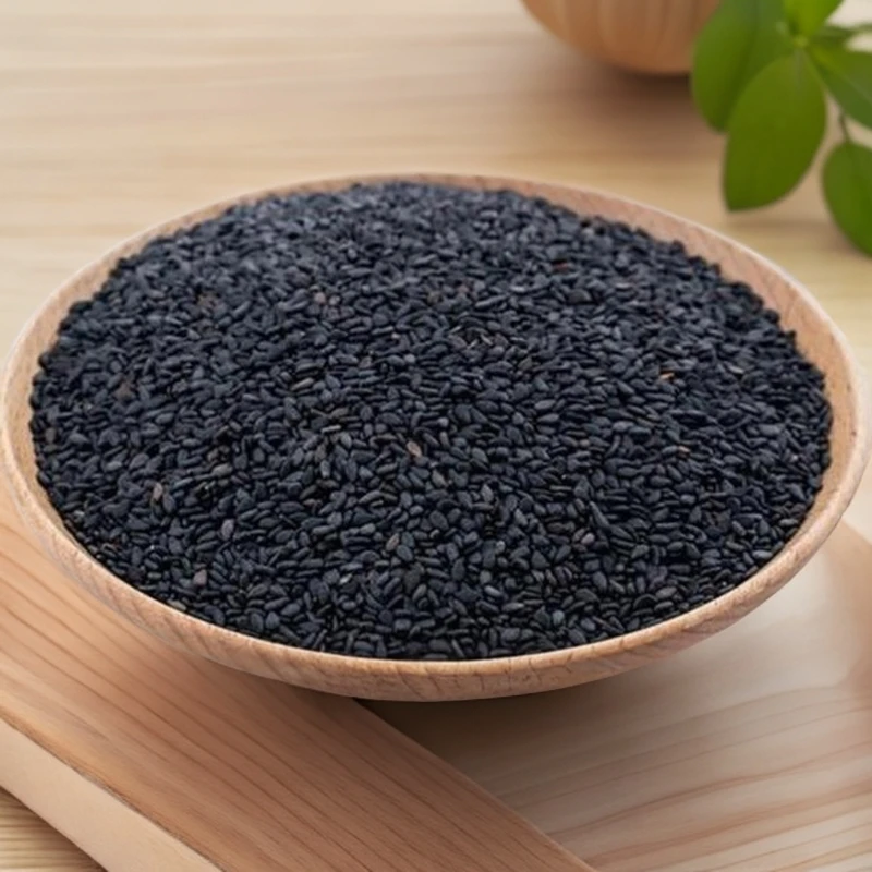 黑芝麻 优选头茬正宗中药材生糠麻味道好颗粒饱满无染色