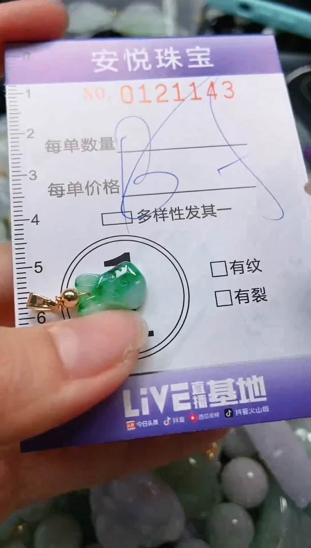 【闪购商品】翡翠颈饰未镶嵌闪购0121143