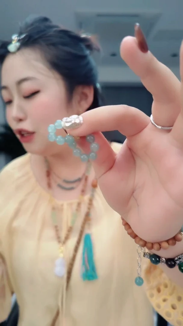 颈饰合金石英质玉2502耳圈