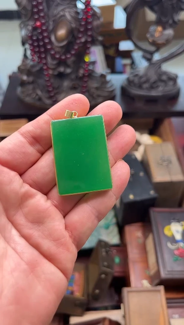 翡翠未镶嵌颈饰安哥精品精选链接b54