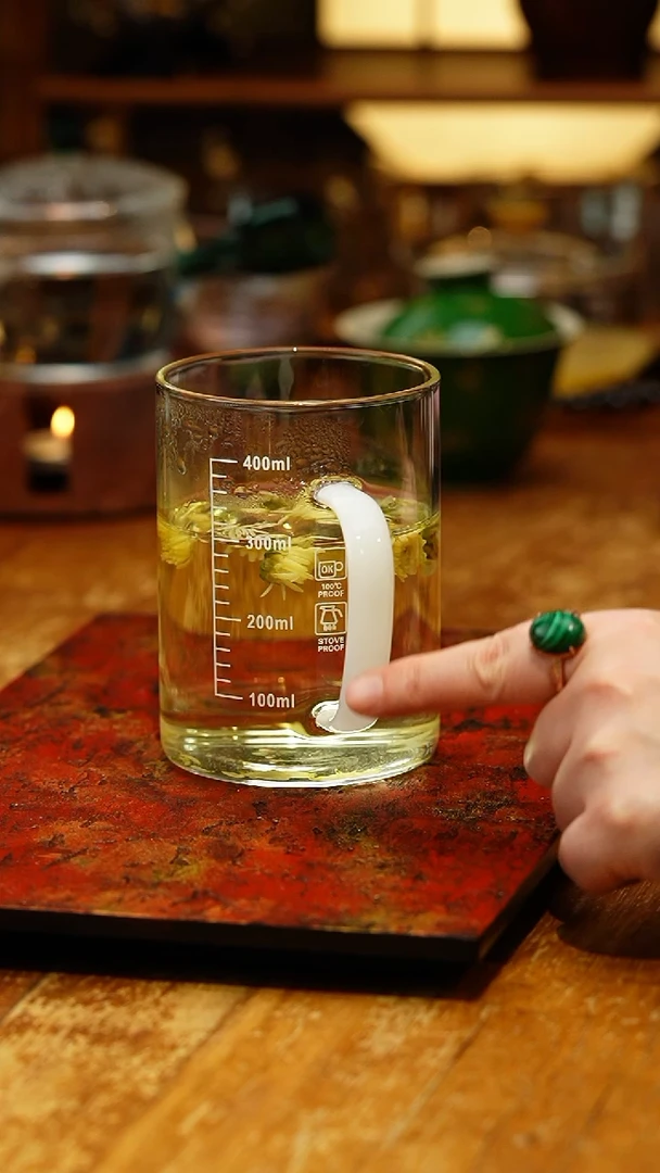 【闪购商品】松风杯/刻度白玉色/不批发