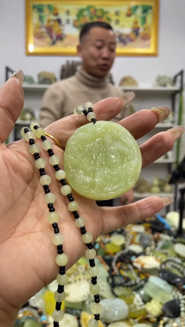 【闪购商品】岫玉吊坠未镶嵌