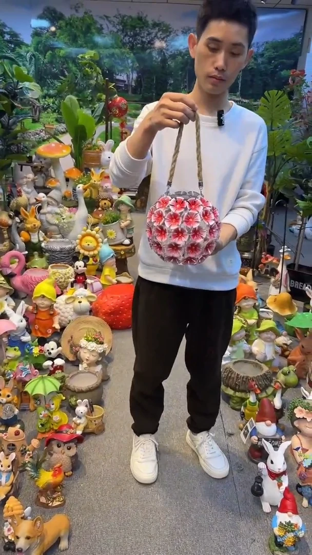 【闪购商品】无铅玻璃花园摆件&000&