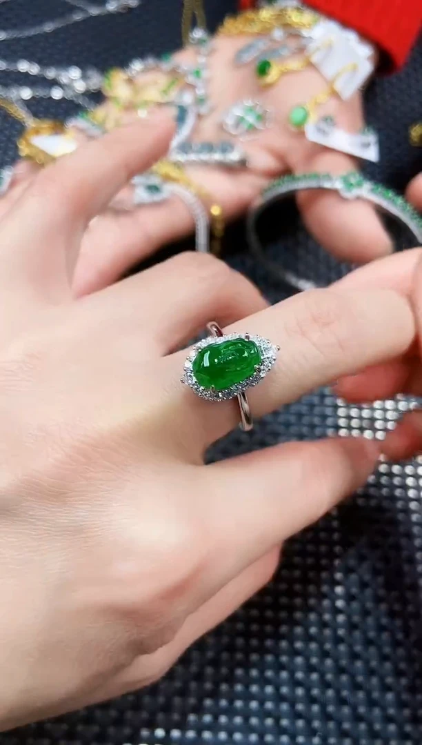 【闪购商品】翡翠戒指未镶嵌111111111