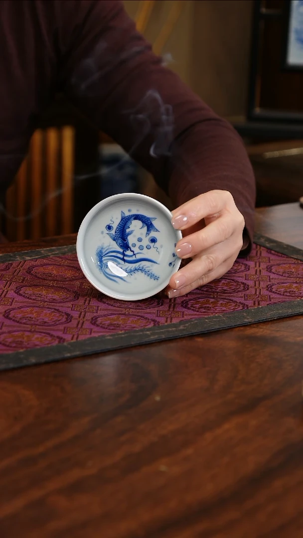 【闪购商品】碗鱼藻莲瓣大炉式杯