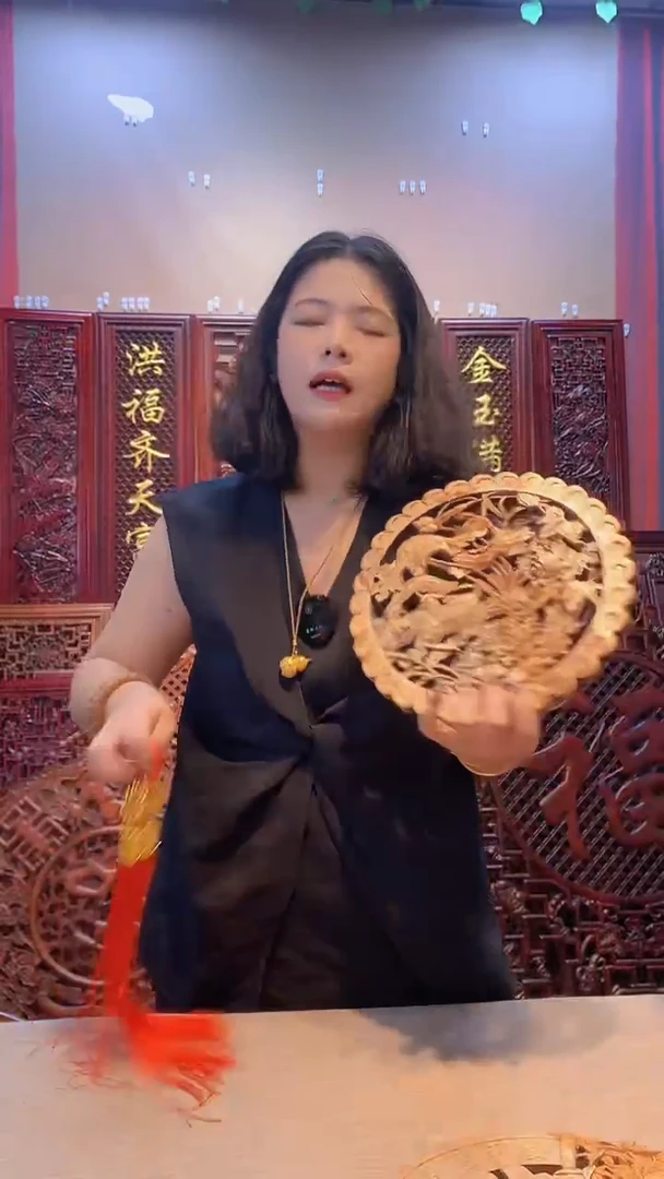 香樟木木雕款27白坯鸳鸯戏水