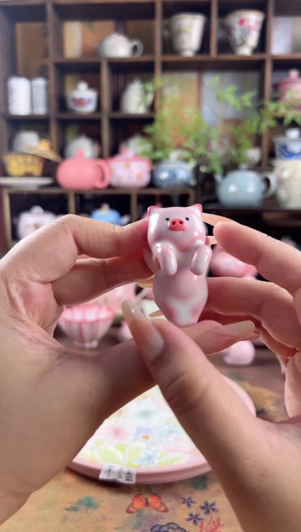 猪油冻摆件挂件茶宠