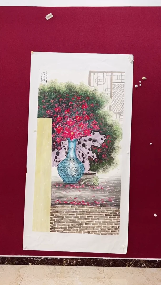 国画张现民的国画作品