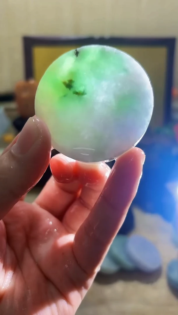 颈饰未镶嵌翡翠A货常星5142