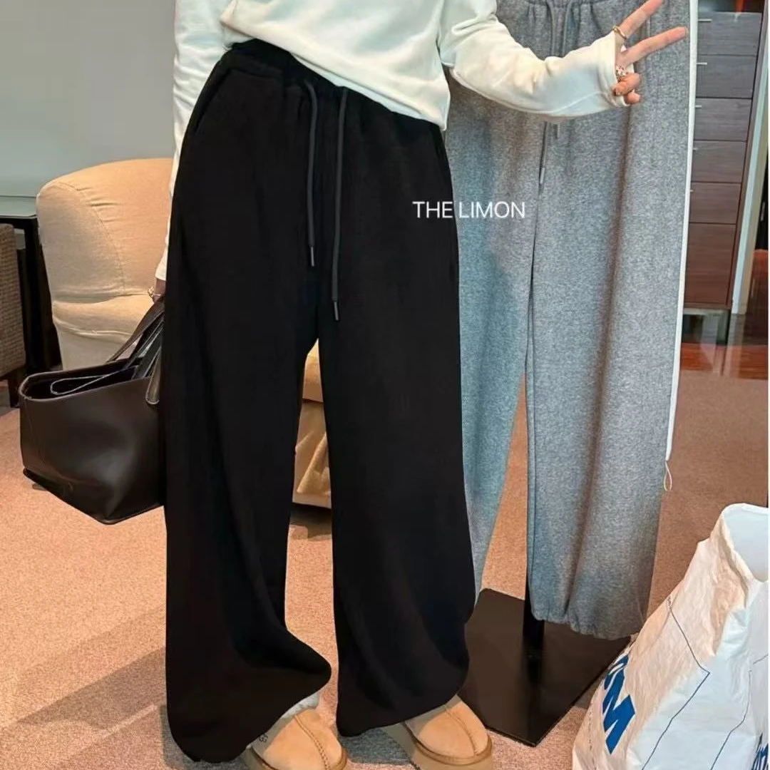92201-两穿款抽绳束脚休闲卫裤