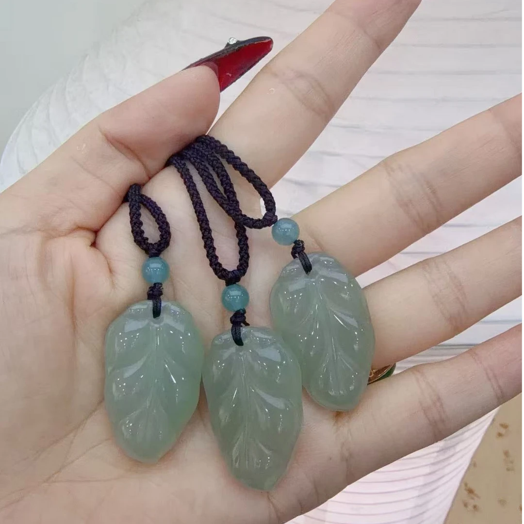 天然东陵玉金枝玉叶吊坠-多样性发货-发一