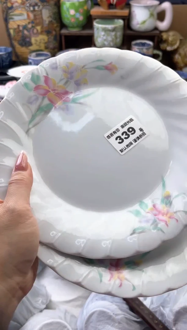瓷片异**调339号六六工艺品瓷器