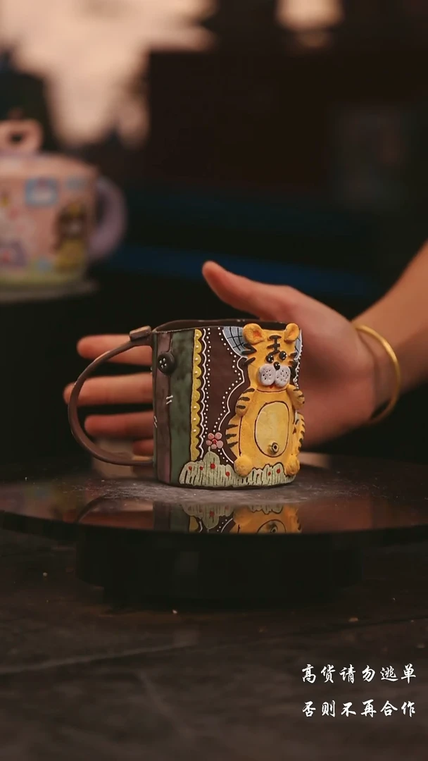 陶瓷景德镇可爱设计师款陶瓷