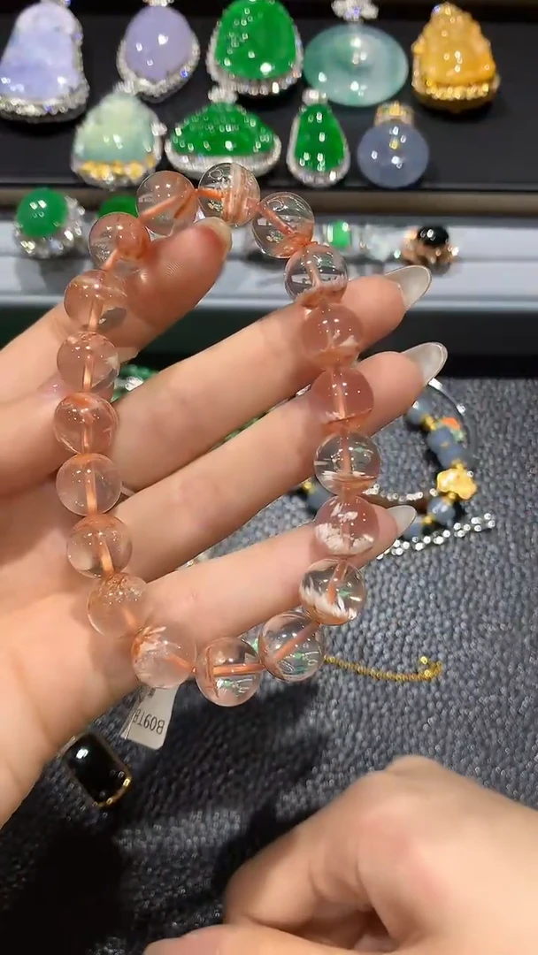 【闪购商品】水晶手链未镶嵌2多人多样性随机发货1件