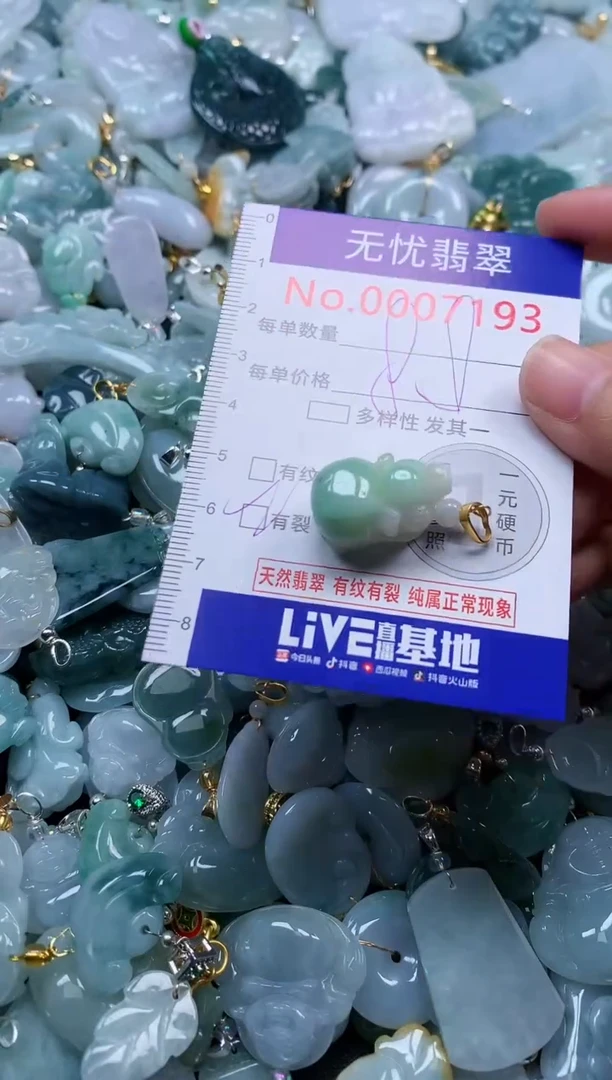 颈饰未镶嵌翡翠7193