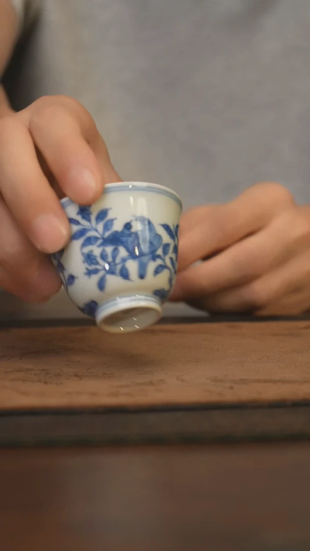 瓷片柴窑青花破价福利