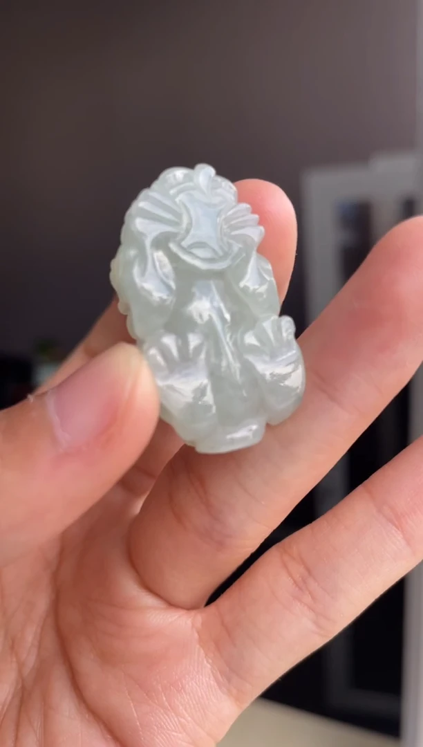 吊坠(不含链)未镶嵌翡翠天然缅甸A货翡翠