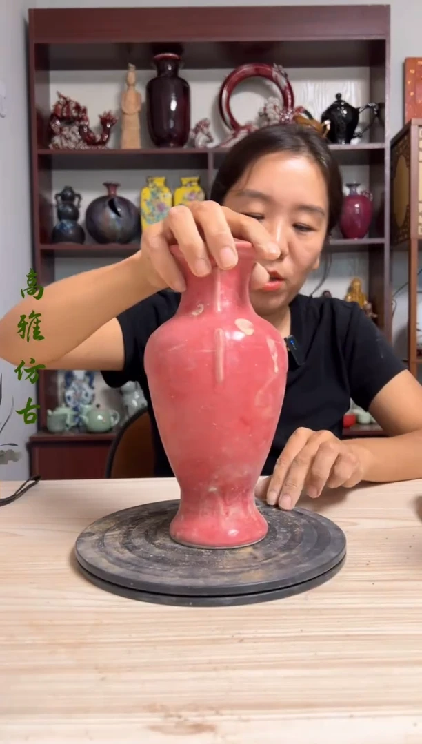 复古高雅仿古瓷器摆件
