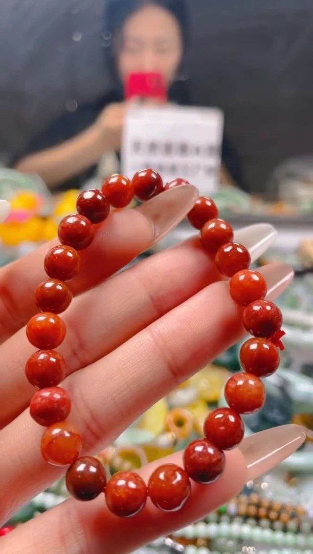 【闪购商品】翡翠颈饰未镶嵌7-8MM/U/翡翠A货一图一物