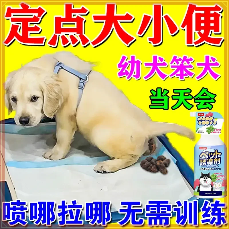 狗狗定点排便引诱导神器防止宠物乱拉屎尿大小排便喷雾剂生活用