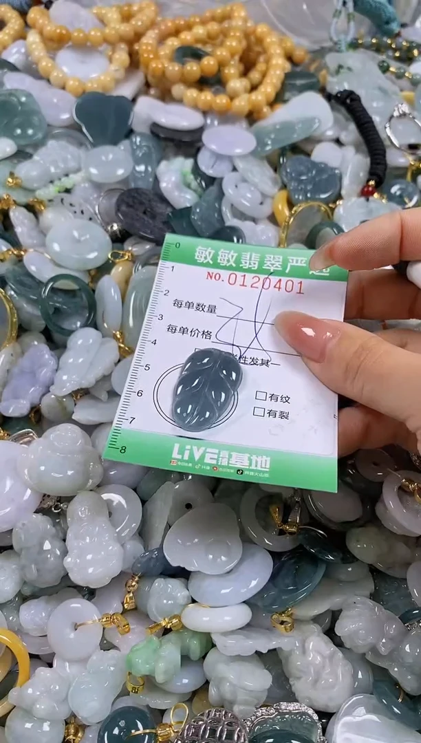 【闪购商品】翡翠颈饰未镶嵌闪购0120401