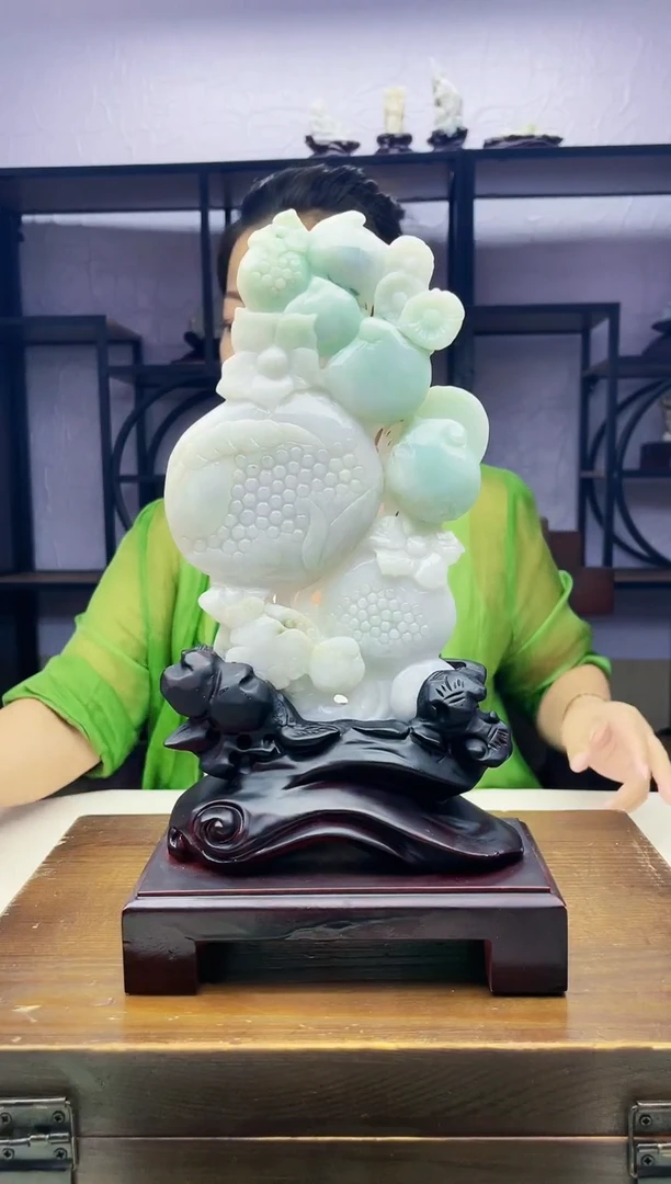 未镶嵌定制翡翠毛货09220520