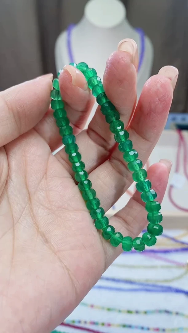 【闪购商品】祖母绿手链未镶嵌诗颜甄选珠宝SYZB40