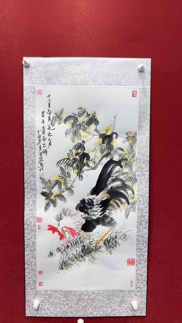 国画老师现场创作 13