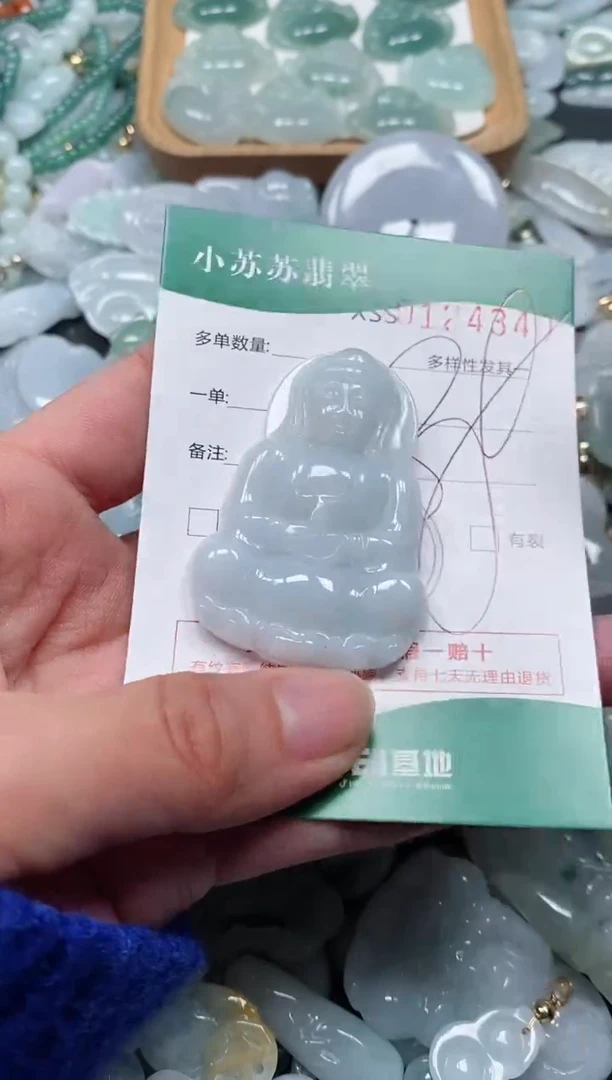 【闪购商品】翡翠颈饰未镶嵌闪购商品0124340