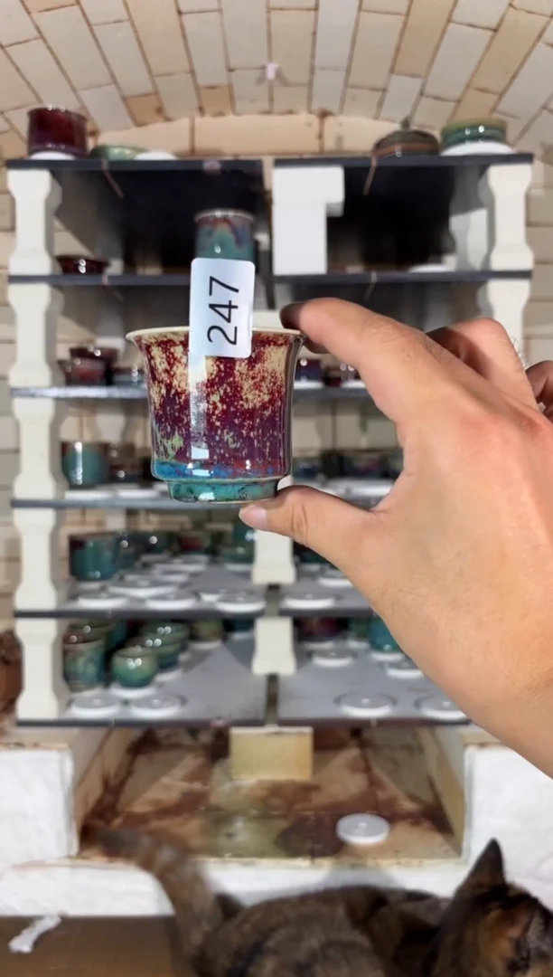 杯精品窑变钧瓷茶器