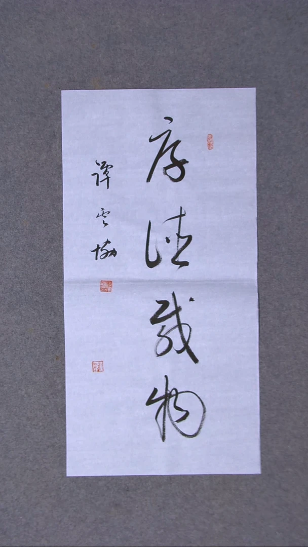 书法谭云协 宁夏 副主69*34两平尺