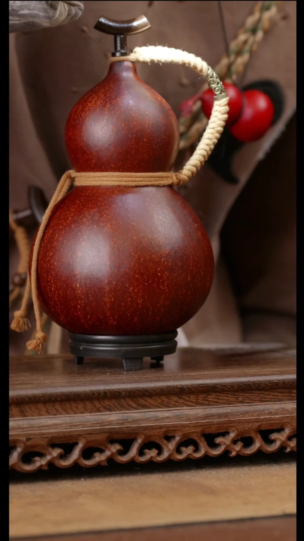 85号精品天然大漆酒葫芦一物一拍~