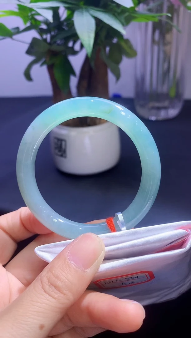 未镶嵌手镯翡翠翡翠手镯圈口53-t19