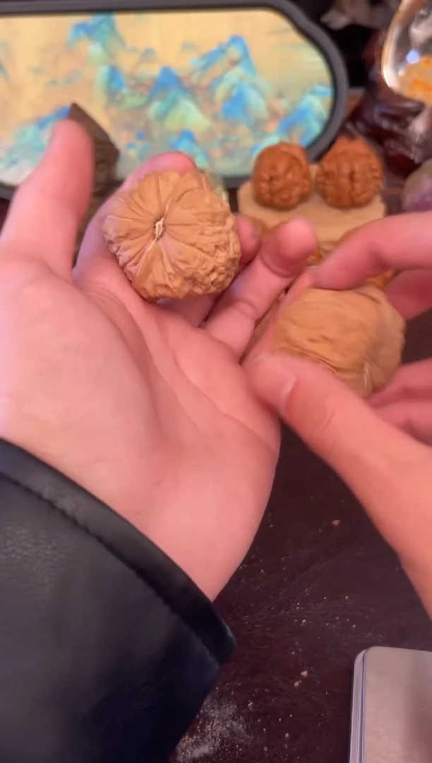 把件文玩核桃40南瓜