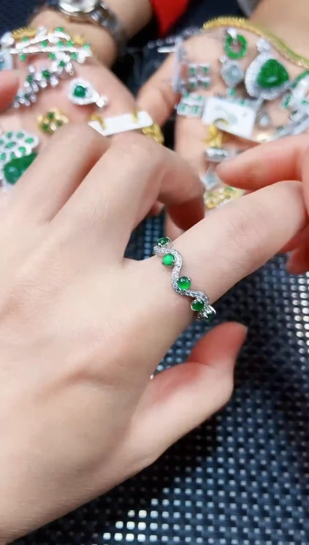 【闪购商品】翡翠戒指未镶嵌11111111