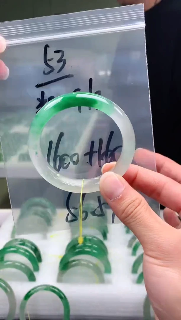 未镶嵌手镯石英质玉非洲翠手镯55-56-57圈口53号