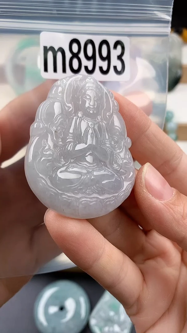 颈饰未镶嵌翡翠天然翡翠吊坠挂件