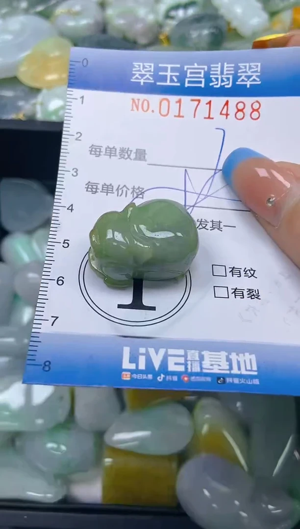 翡翠未镶嵌颈饰闪购0171488多样性发其一