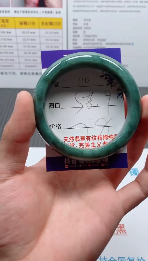 未镶嵌手镯翡翠110