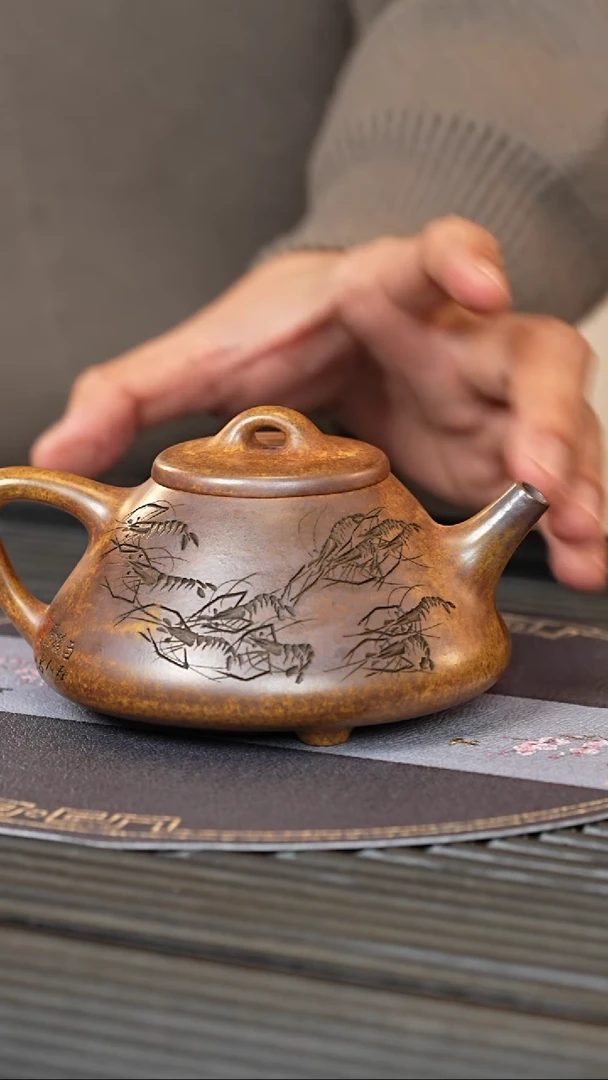 【闪购商品】紫砂茶壶FJY 柴烧 子冶