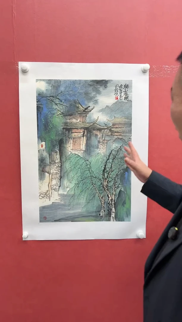 【闪购商品】绘画闫辉-2.7平尺-山水-纸片