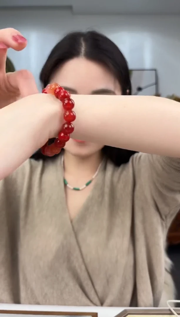 未镶嵌手链南红玛瑙佳启手串
