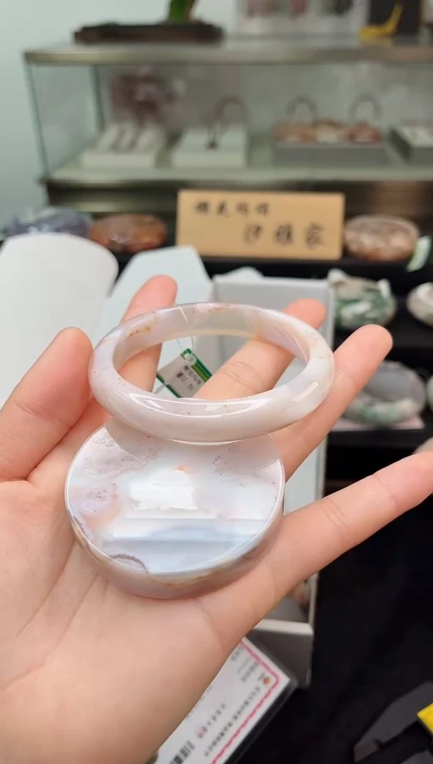 未镶嵌手镯石英质玉59圈口（赠品镯心）1541456
