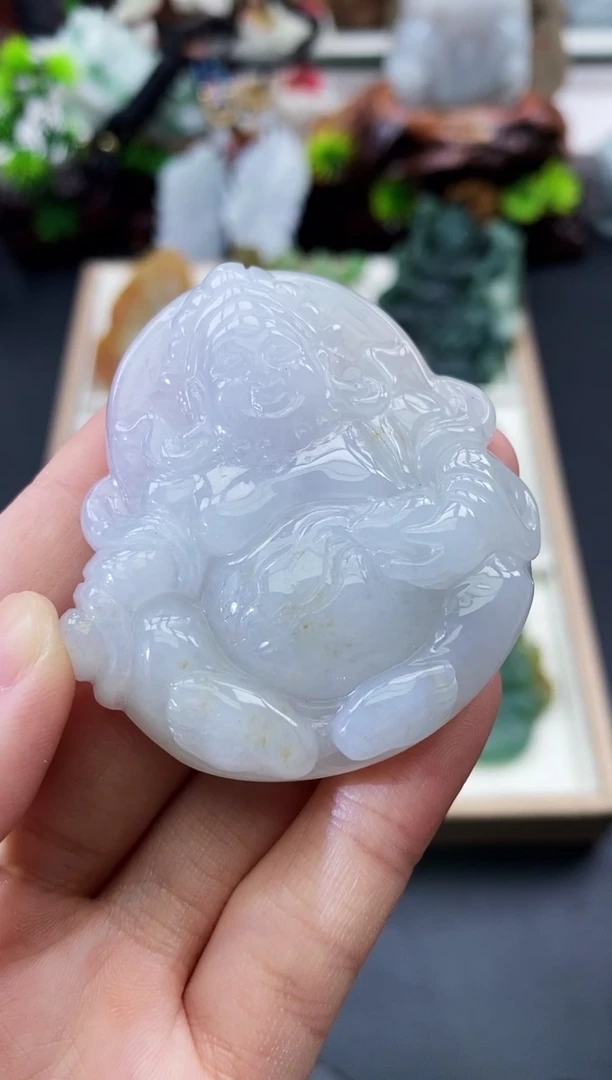 颈饰未镶嵌翡翠天然缅甸A货翡翠