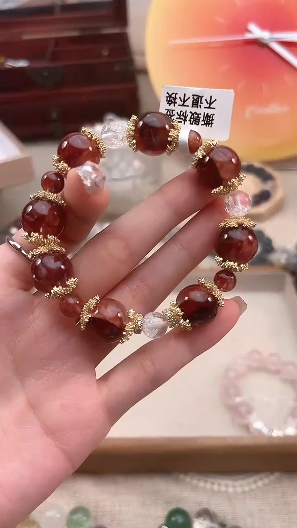 【闪购商品】水晶手链未镶嵌多样性发货发其一颜色微差