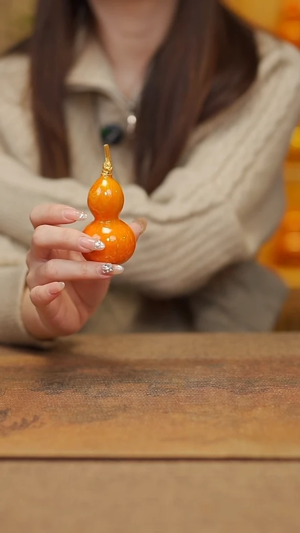 【闪购商品】147宴禾堂大漆脖挂葫芦68